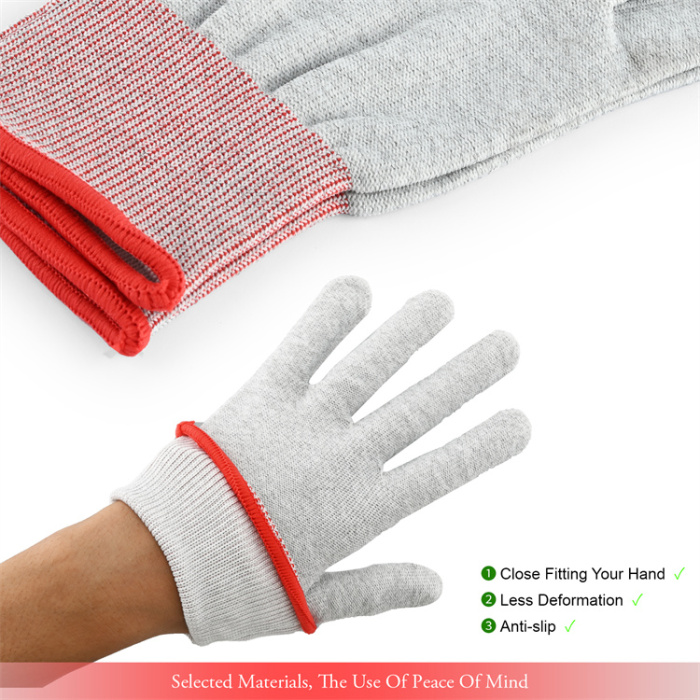 Carwraponline Carbon Fiber Motorcycle Vehicle Vinyl Wrap Gloves
