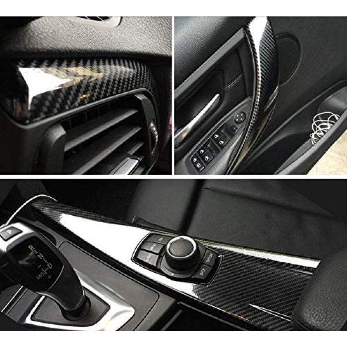 Super Gloss Carbon Fiber Car Wrap