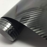 Aluko Super Gloss Carbon Fiber Vinyl Wrap Car Wrap