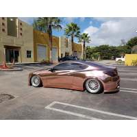 Gloss Rose Gold Mirror Chrome Car Wrap