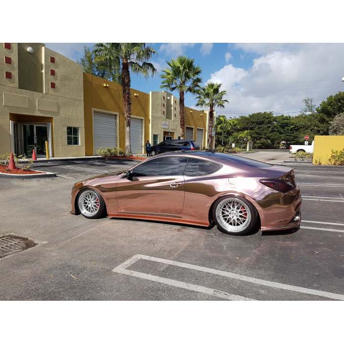 Quality Gloss Rose Gold Mirror Chrome Car Wrap For Sale