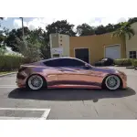 Gloss Rose Gold Mirror Chrome Car Vinyl Wrap