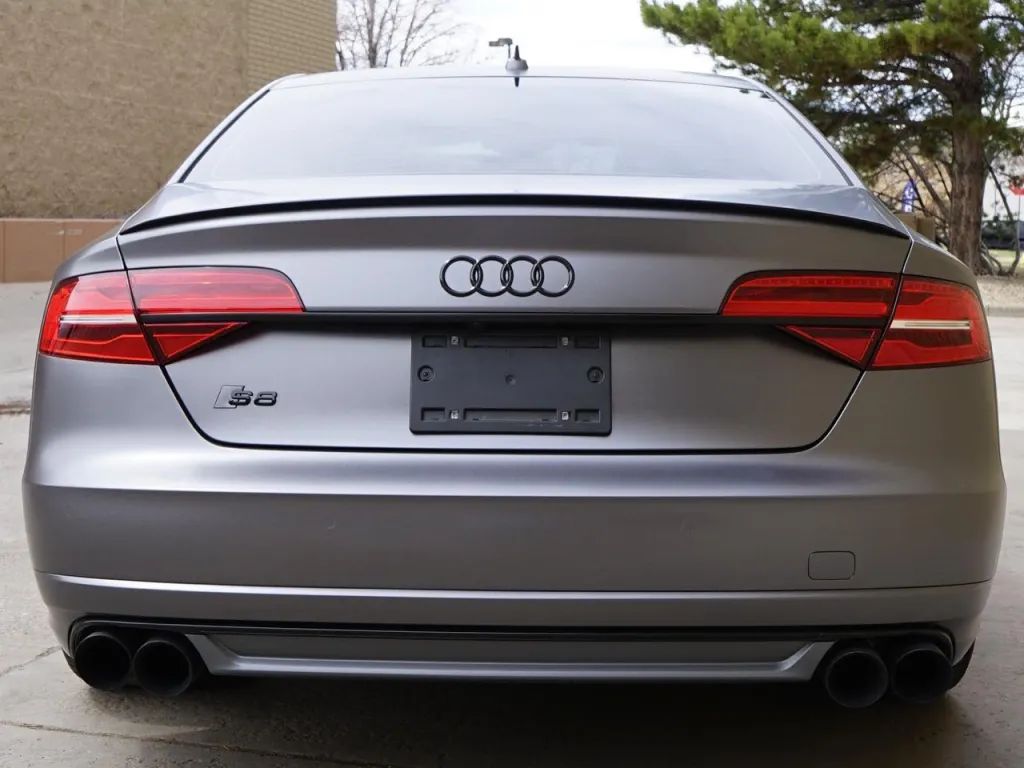 Satin Gray Car Vinyl Wrap