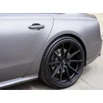 Satin Gray Car Vinyl Wrap
