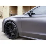 Satin Gray Car Vinyl Wrap