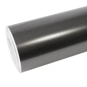 Matte Dark Gray Car Vinyl Wrap
