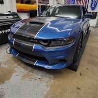 Aluko Gloss Metallic Indigo Blue Vinyl Wrap Car Wrap