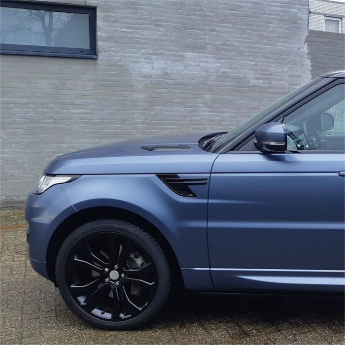 Quality Matte Blue Gray Vinyl Wrap Car Wrap For Sale