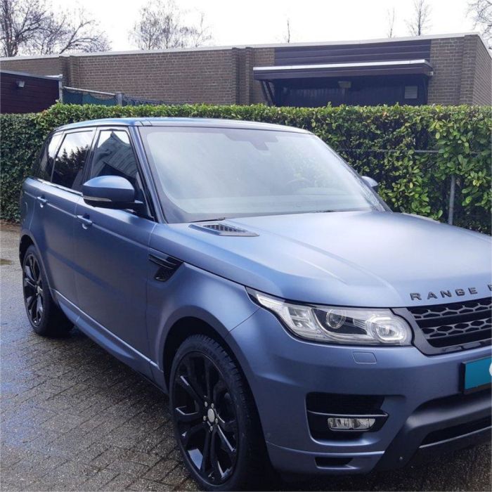 Quality Matte Blue Gray Vinyl Wrap Car Wrap For Sale