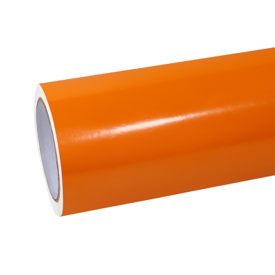   Aluko Super Gloss Orange Vinyl Wrap PET Release Paper 
