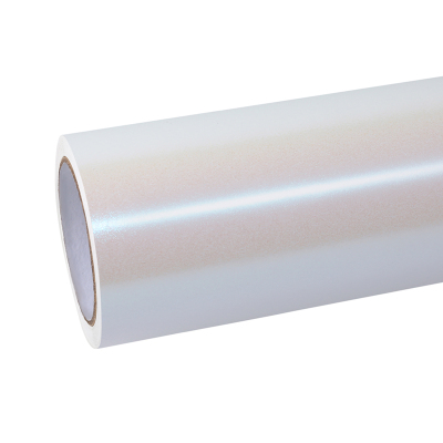 Glitter Metallic Diamond Blue White Car Vinyl Wrap 01