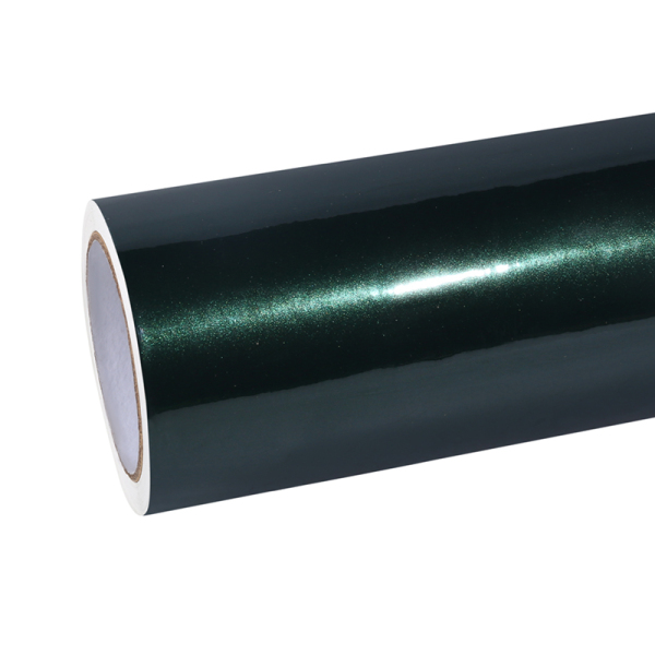 Gloss Metallic Gotland Green Car Wrap