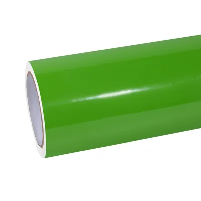 Super Gloss Viper Green Car Vinyl Wrap 01