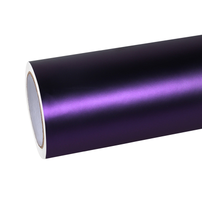 Matte Metallic Purple Vinyl Wrap Car Wrap