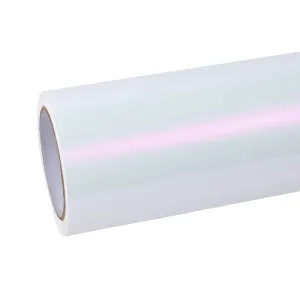  Gloss White Red Car Vinyl Wrap
