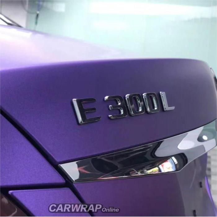 Matte Liquid Purple Wrap Car Wrap