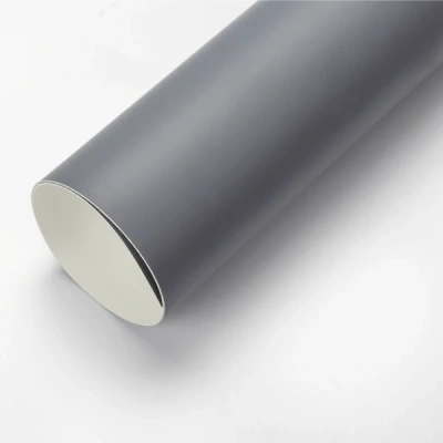Flat Dark Grey Vinyl Wrap Car Wrap