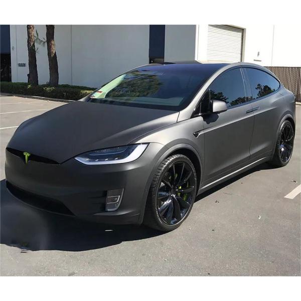  Super Matte Deep Black Vinyl Wrap Car Wrap 