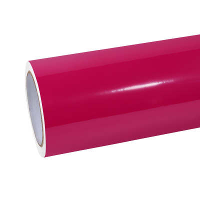 Super Gloss Rose Red Car Vinyl Wrap 01