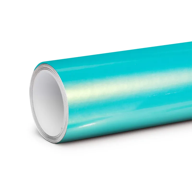 Candy Metallic Gold Blue Car Vinyl Wrap