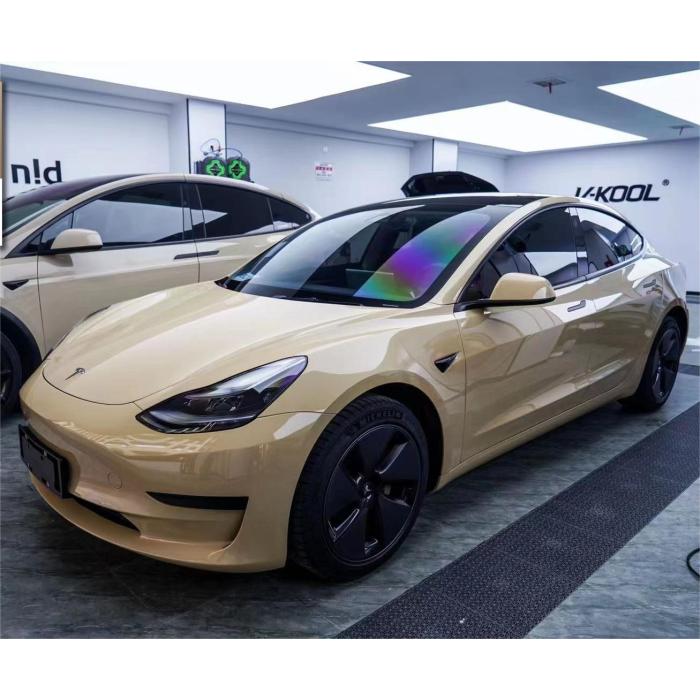 Quality Aluko Super Gloss Sandstorm Vinyl Wrap Car Wrap For Sale