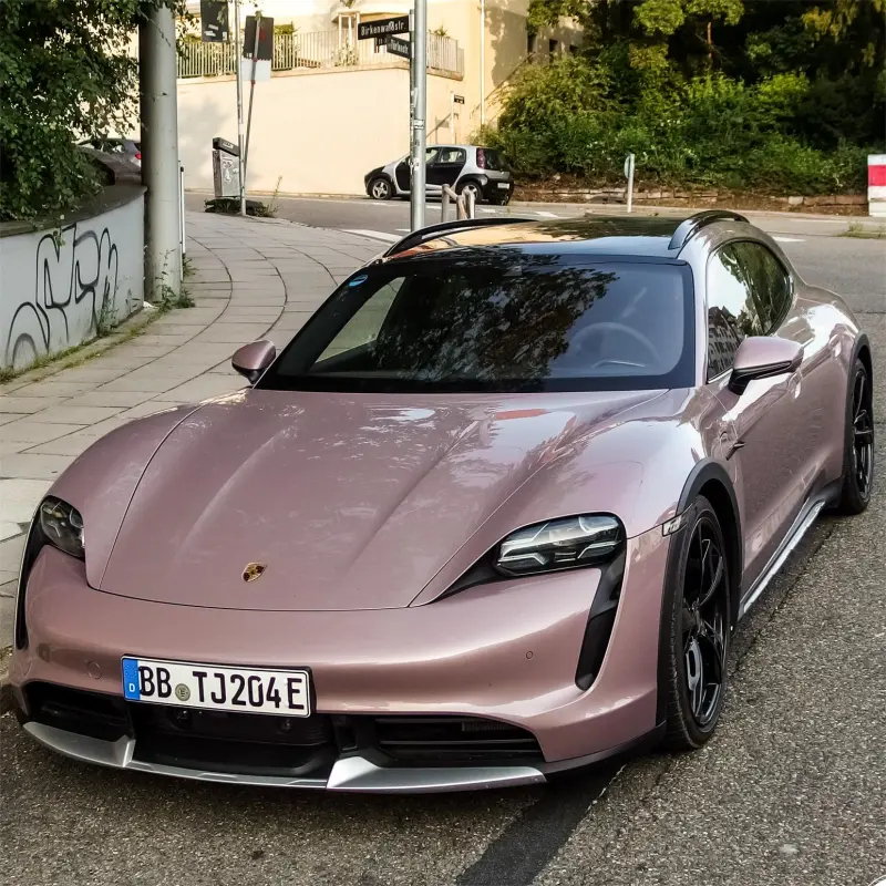 Gloss Metallic Frozen Berry Car Vinyl Wrap