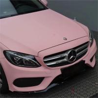  Super Matte Rose Pink Vinyl Wrap Car Wrap