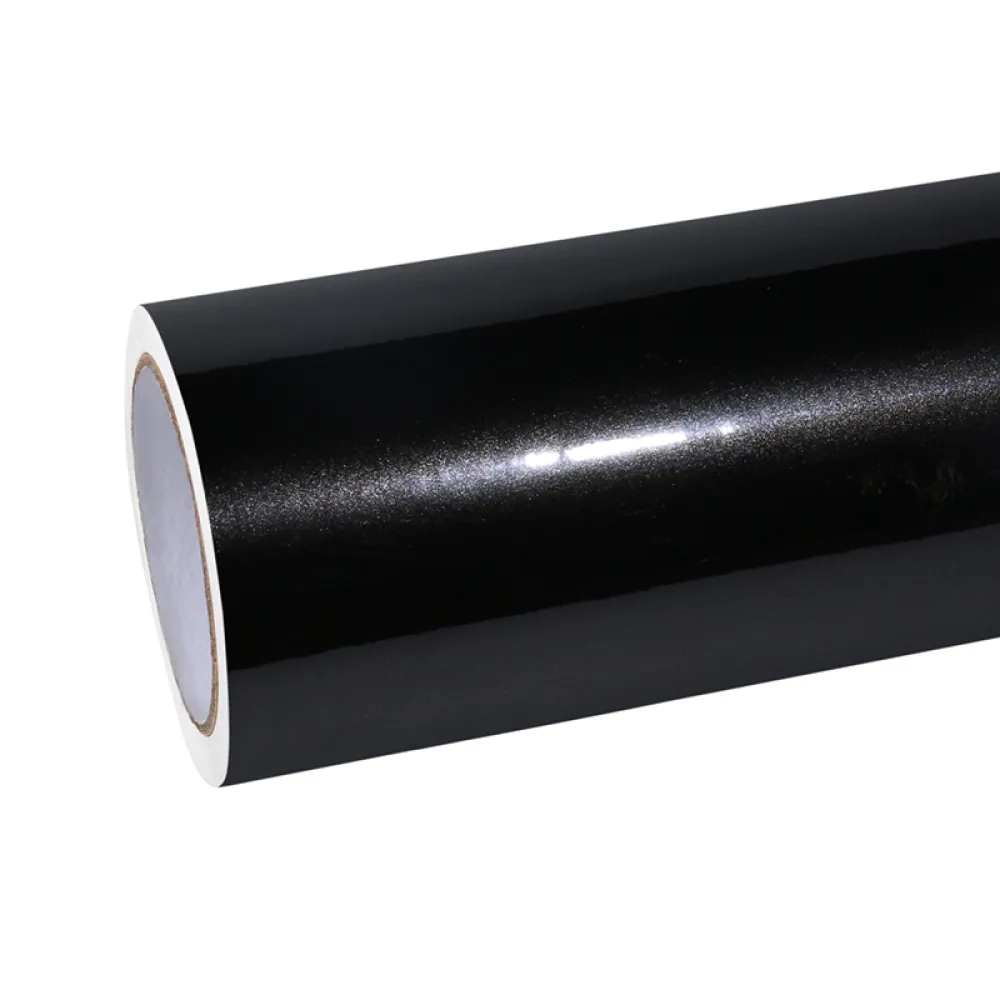 Gloss Galaxy Black Car Vinyl Wrap