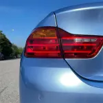 Gloss Metallic Mist Blue Car Vinyl Wrap
