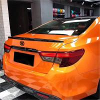 Aluko Gloss Metallic Gold Orange Vinyl Wrap Car Wrap