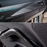 Super Gloss Emulational Carbon Fiber Car Vinyl Wrap