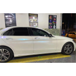 Glitter Metallic Diamond Blue White Car Vinyl Wrap
