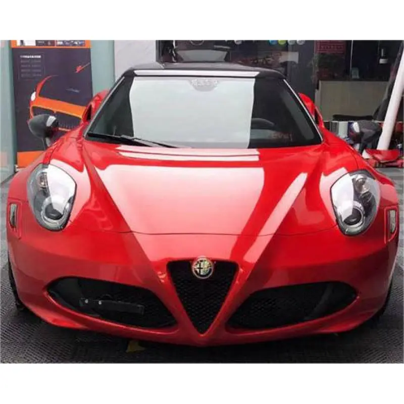 Metal Paint Red Car Vinyl Wrap