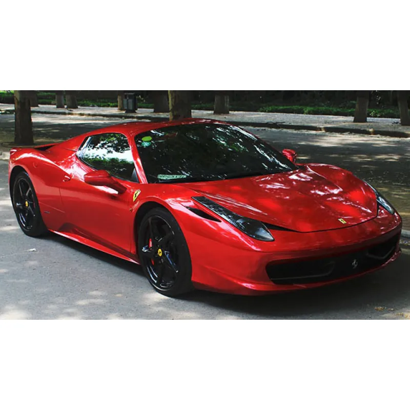 Metal Paint Red Car Vinyl Wrap