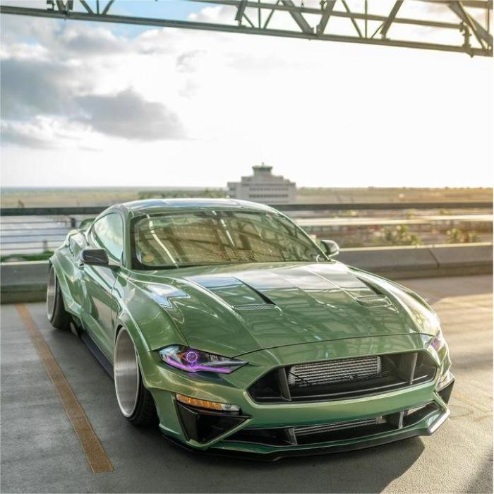 Candy Metallic Emerald Olive Vinyl Wrap Car Wrap 