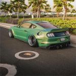 Candy Metallic Emerald Olive Car Vinyl Wrap