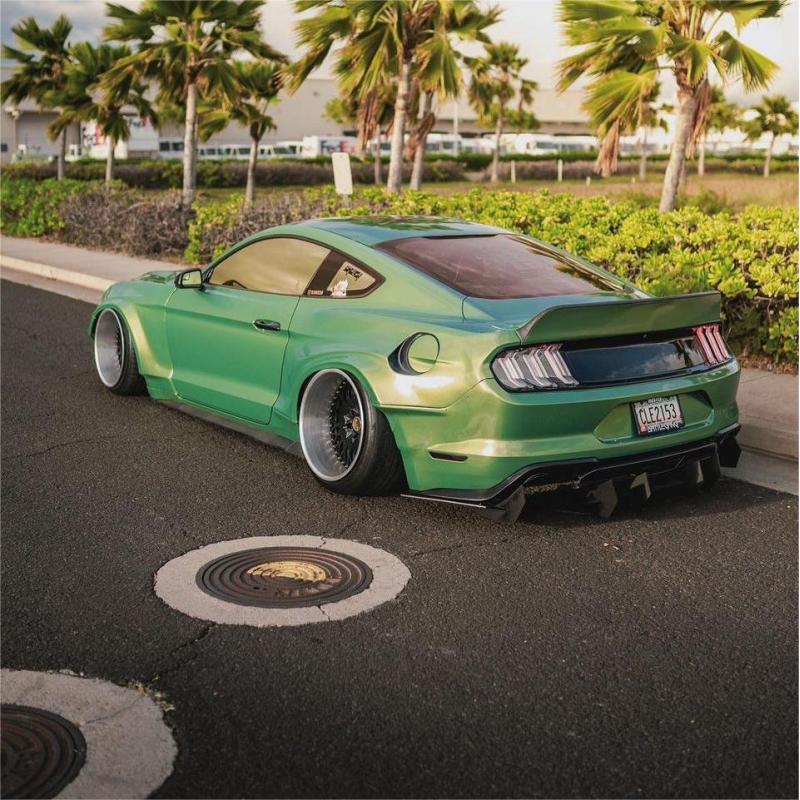 Candy Metallic Emerald Olive Car Vinyl Wrap