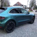 Pure Metal Dark Green Car Vinyl Wrap