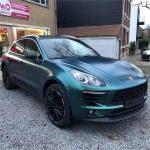 Pure Metal Dark Green Car Vinyl Wrap