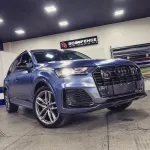 Matte Metallic Oxford Blue Car Vinyl Wrap