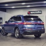 Matte Metallic Oxford Blue Car Vinyl Wrap