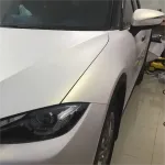 Matte White Gold Car Vinyl Wrap