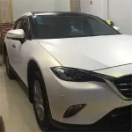 Matte White Gold Car Vinyl Wrap