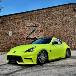 Super Matte Fluorescent Yellow Car Vinyl Wrap 
