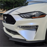 Matte White Blue Car Vinyl Wrap