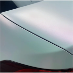 Matte White Red Car Vinyl Wrap