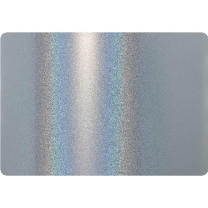 Rainbow Holographic White Vinyl Wrap