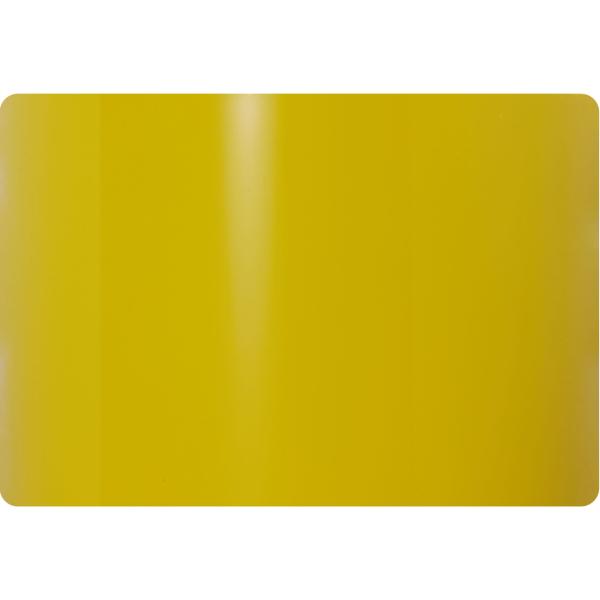Super Gloss Yellow Car Wrap