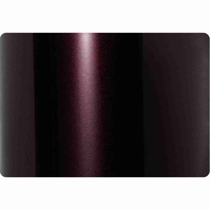 Gloss Metallic Black Rose Car Wrap