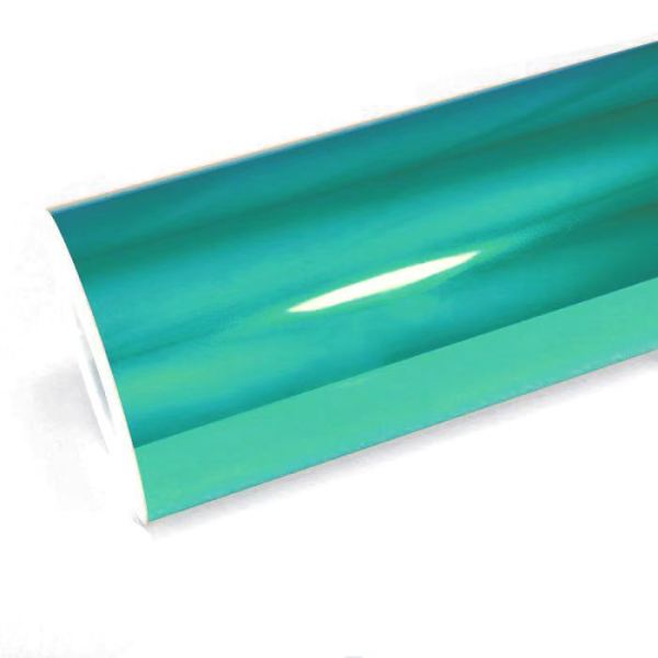 Chrome Mirror Mint Car Wrap